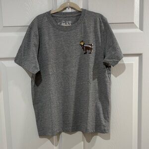 Gray CAT Kids Short Sleeve Tee